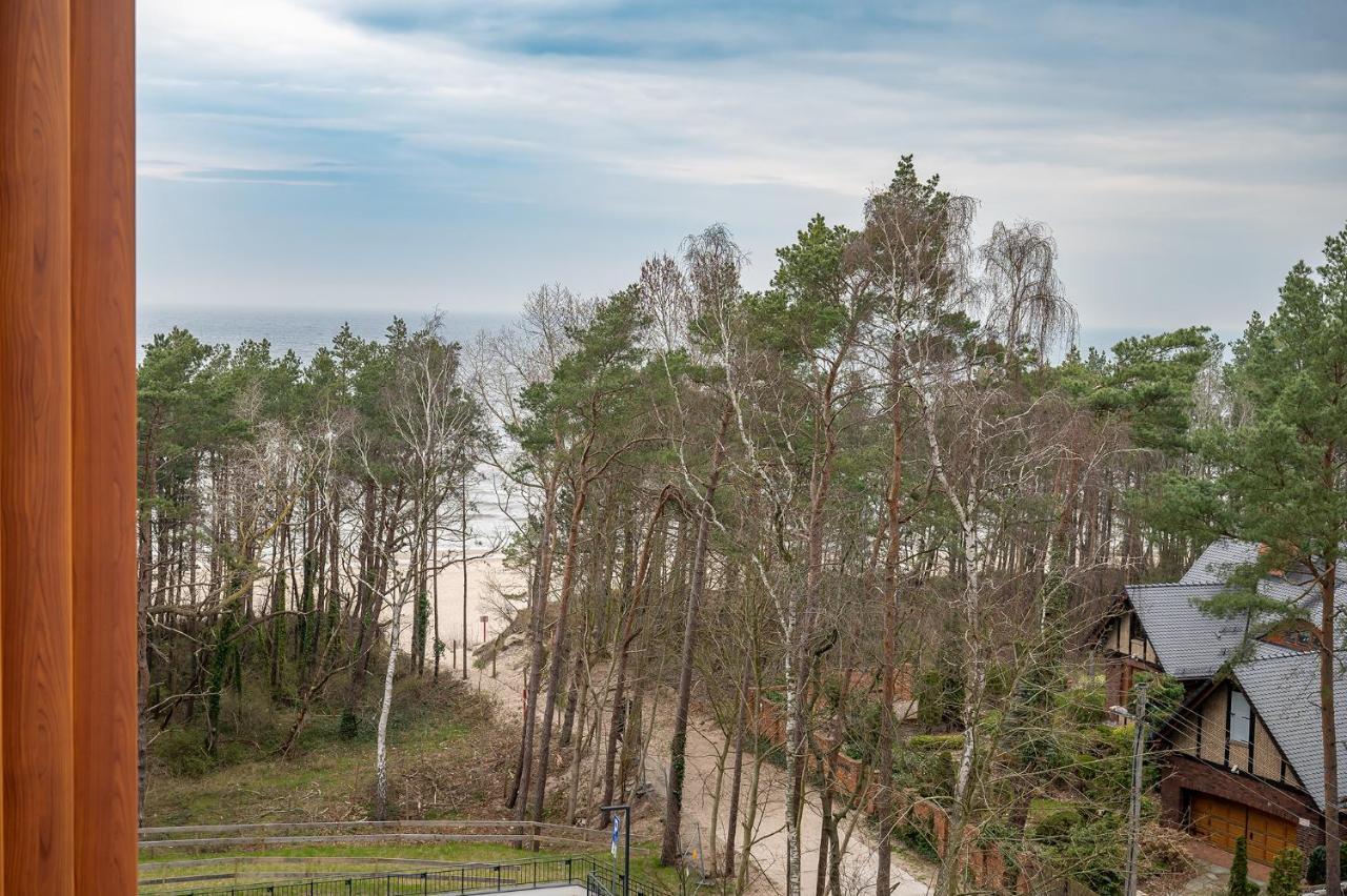 Pinea Sky Premium Apartament Z Widokiem Na Morze Ze Spa I Basenem Przy Plazy Pobierowo Exterior photo